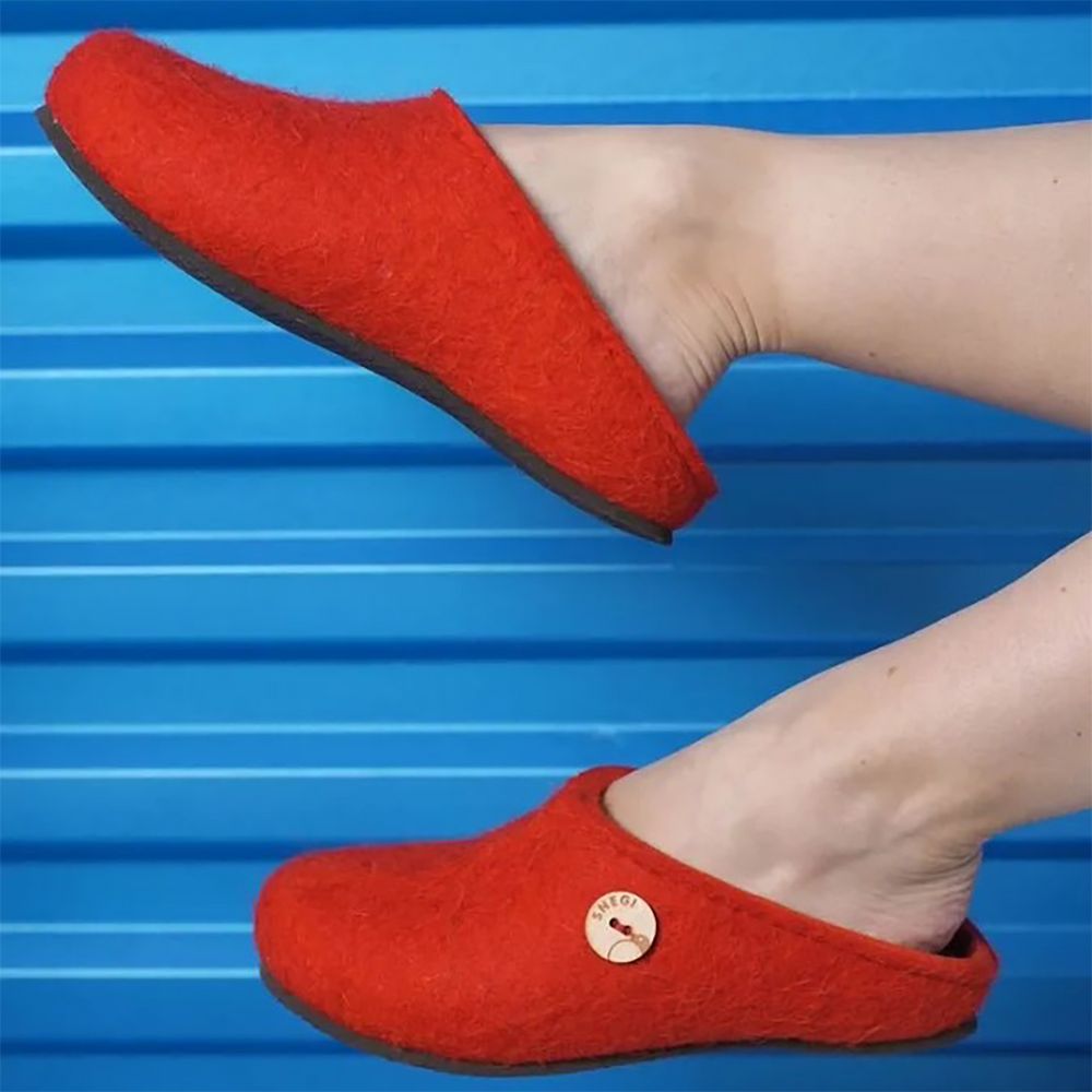 Домашние валенки Step, красные, размер 41