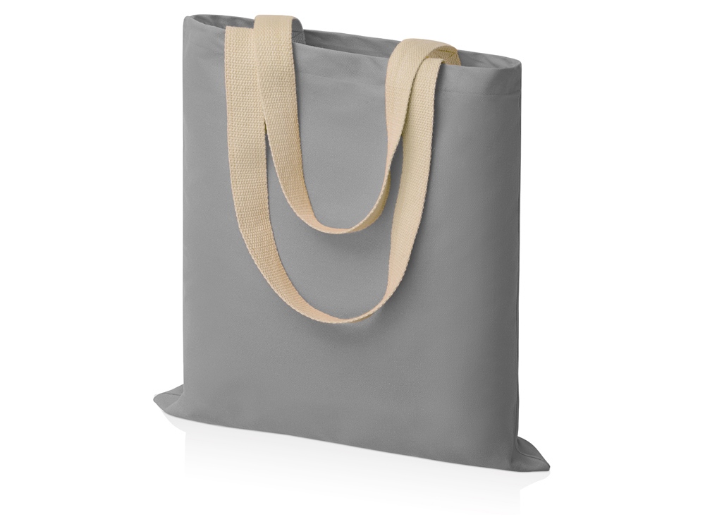 Сумка для шопинга Steady хлопковая с парусиновыми ручками, 260 г/м2 с логотипом  | Print Logo