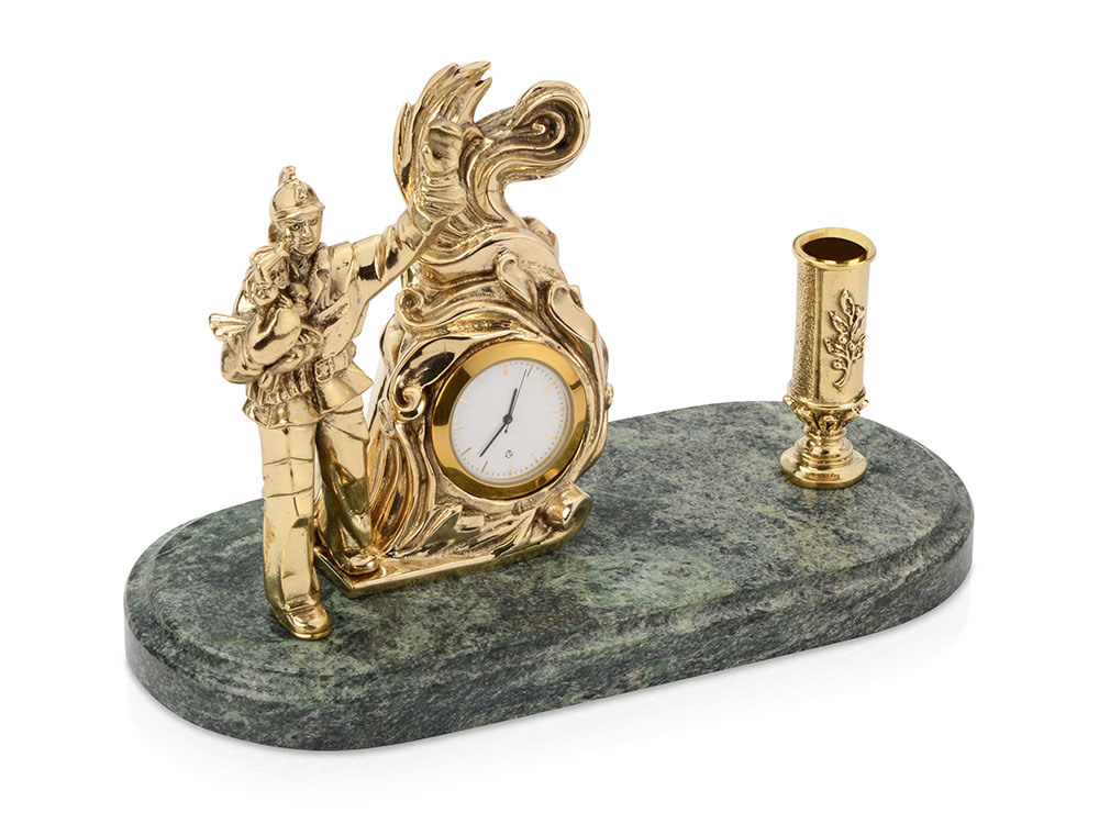 Настольный прибор Спасатель с держателем для ручки с логотипом  | Print Logo