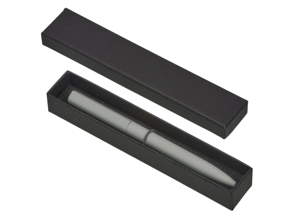 Шариковая металлическая ручка Minimalist софт-тач, серый