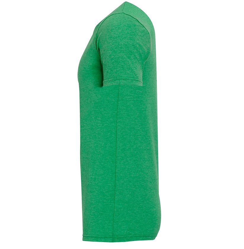 Футболка мужская Mixed Men, зеленый меланж, размер XXL