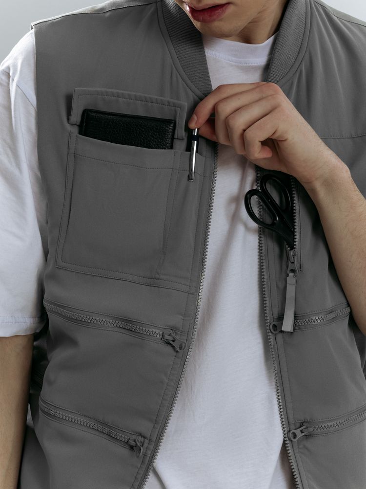 Жилет Hard Work фото на сайте  Print Logo.