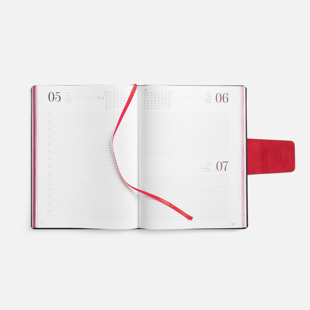 Ежедневник с хлястиком N8 на заказ