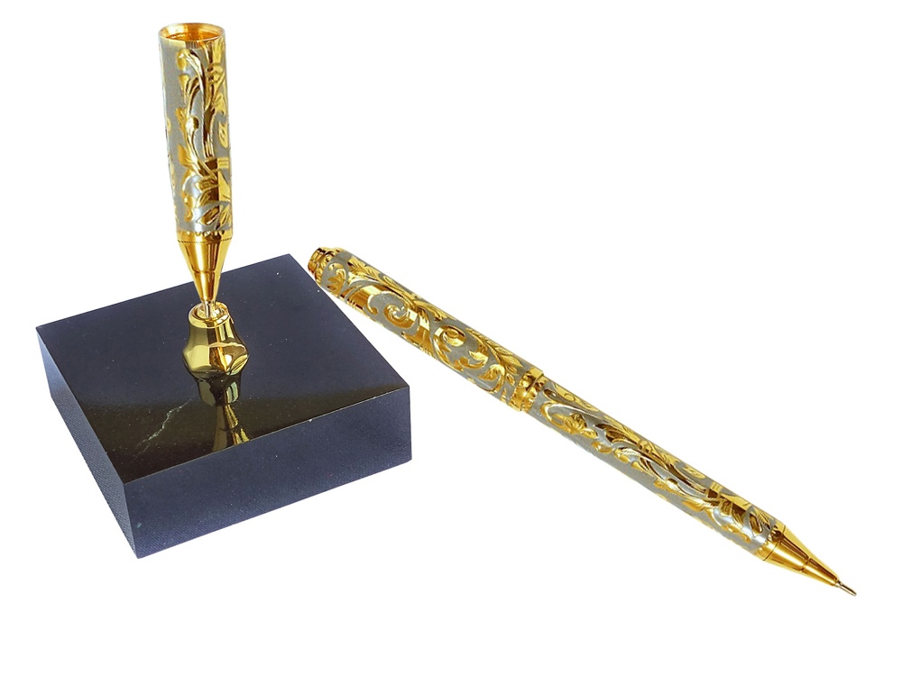 Ручка на подставке с логотипом  | Print Logo