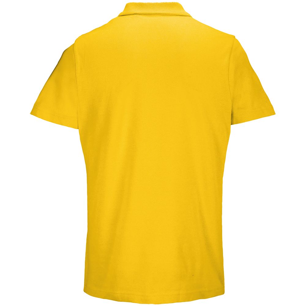 Рубашка поло унисекс Pulse, желтая, размер M