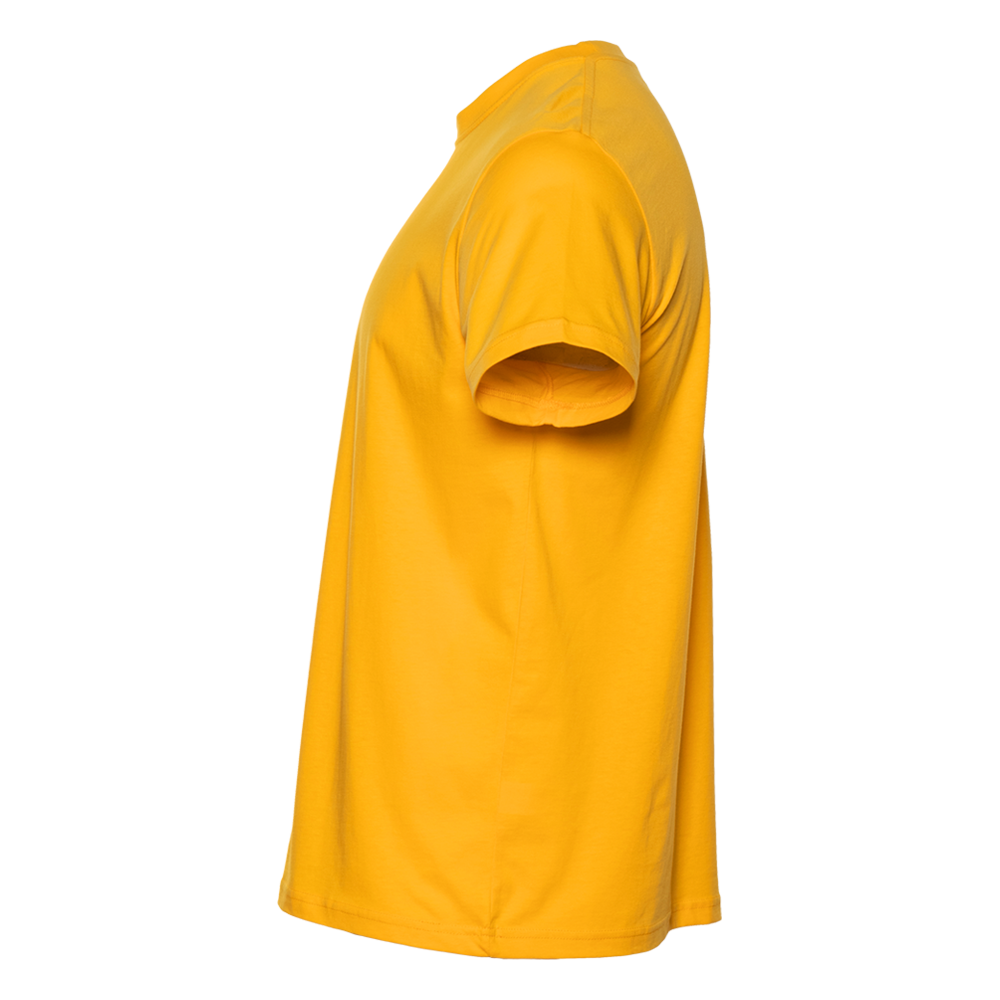 Футболка унисекс STAN, хлопок 150, 51, Жёлтый,  (12/1)  (54/XXL)