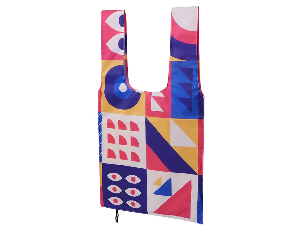 Шоппер с возможностью двухсторонней полноцветной печати, 44*55 см с логотипом  | Print Logo