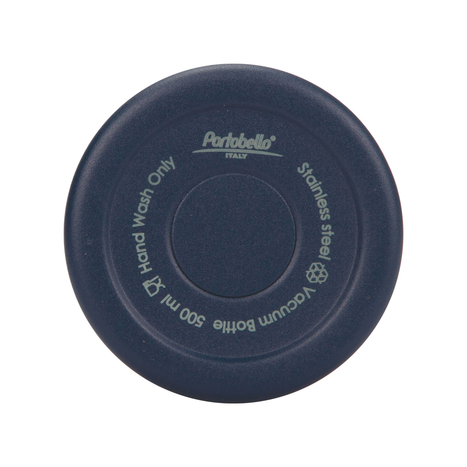 Термобутылка вакуумная герметичная Libra, серая — пример нанесения логотипа (Portobello Термокружки) | Print Logo