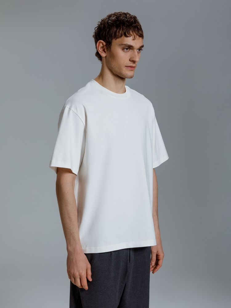 Футболка оверсайз Kangas, белая, M/L