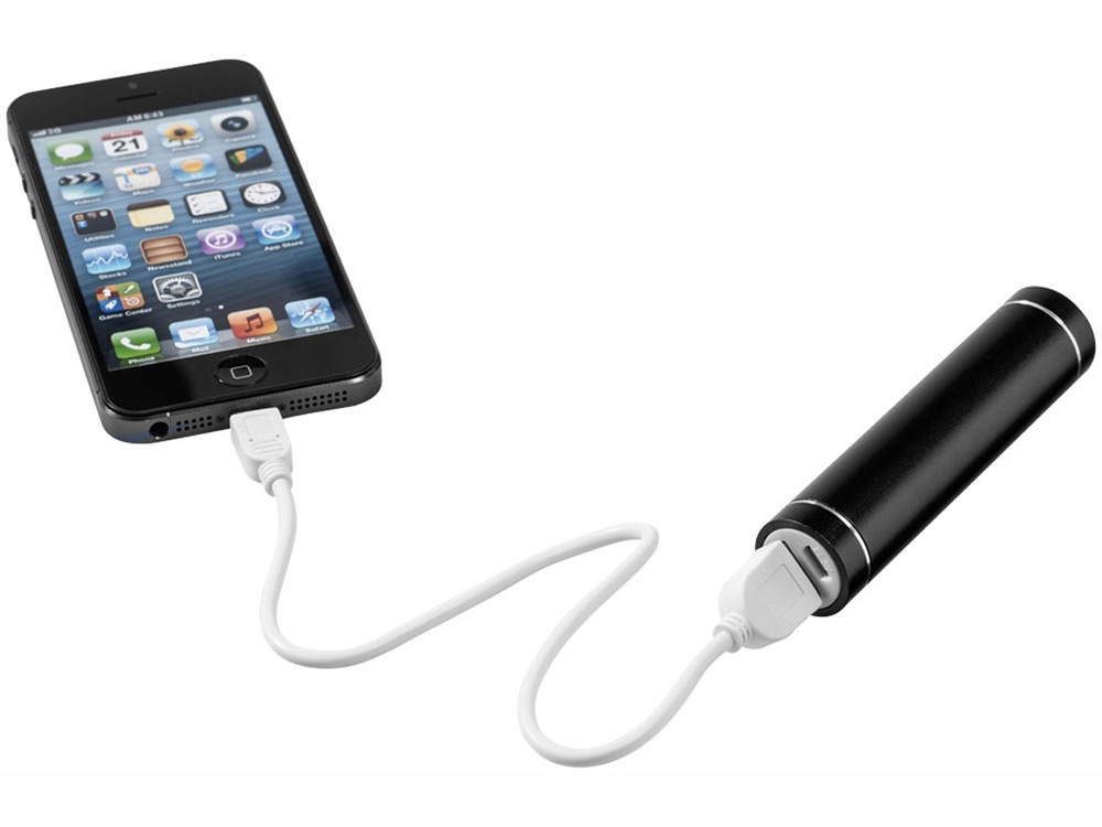 Портативное зарядное устройство Bolt, 2200 мА/ч, черный