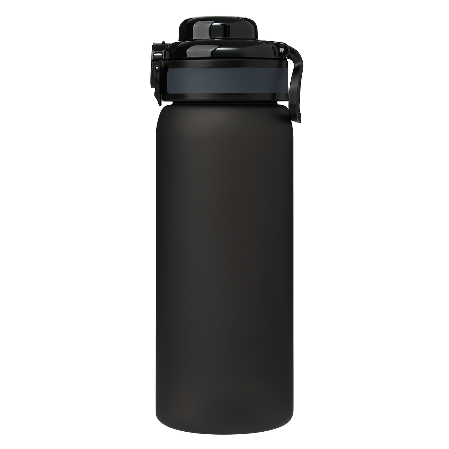 Бутылка для воды Ройс (Roys), черная фото на сайте Print Logo.