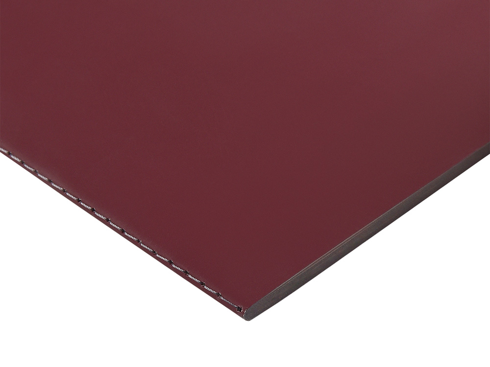 Бизнес-тетрадь А5 Pragmatic Contrast, 40 листов в клетку, бордовый с темно-серым срезом