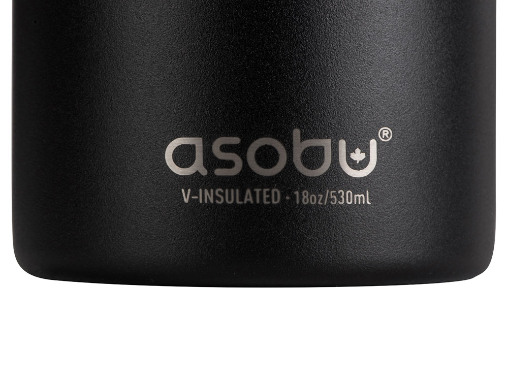 Вакуумная термобутылка ALPINE FLASK, 530 мл, черный