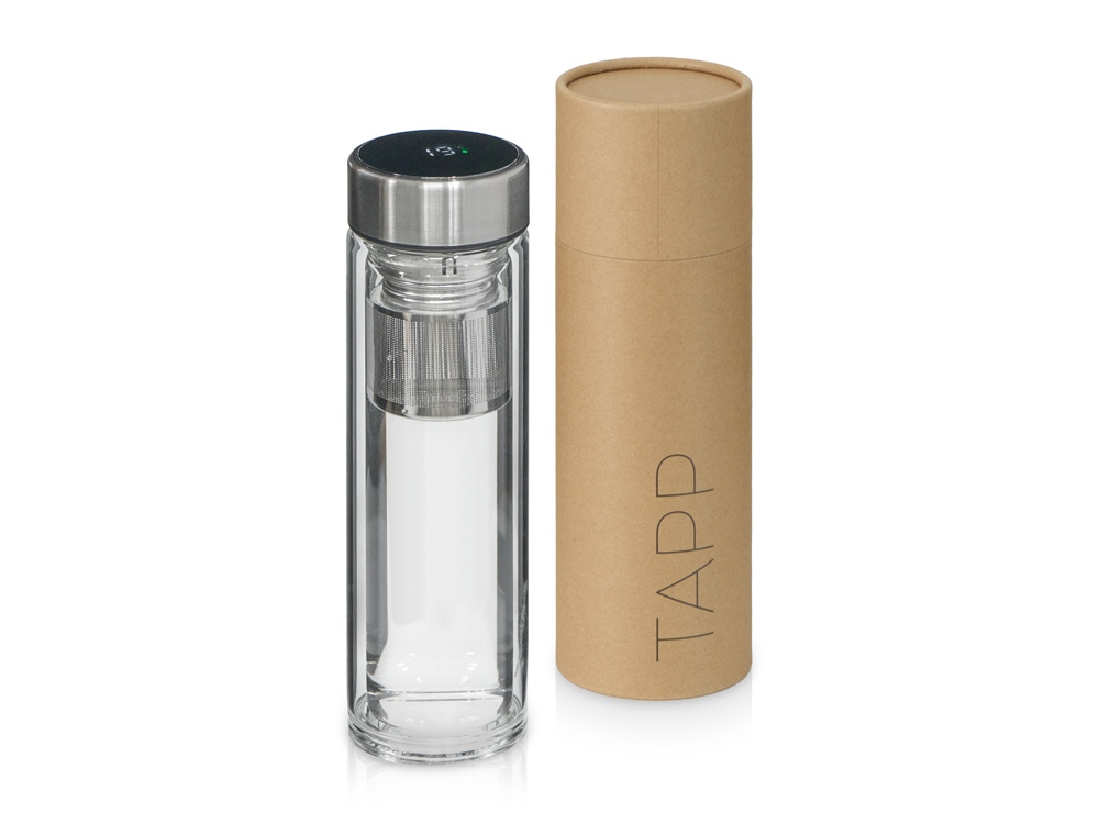 Термос с индикатором температуры Tapp, 500 мл с логотипом Waterline | Print Logo
