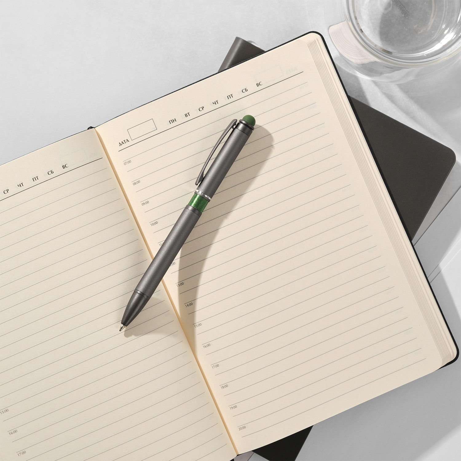 Шариковая ручка АйПи Хамелеон (IP Chameleon), черная фото на сайте Print Logo.