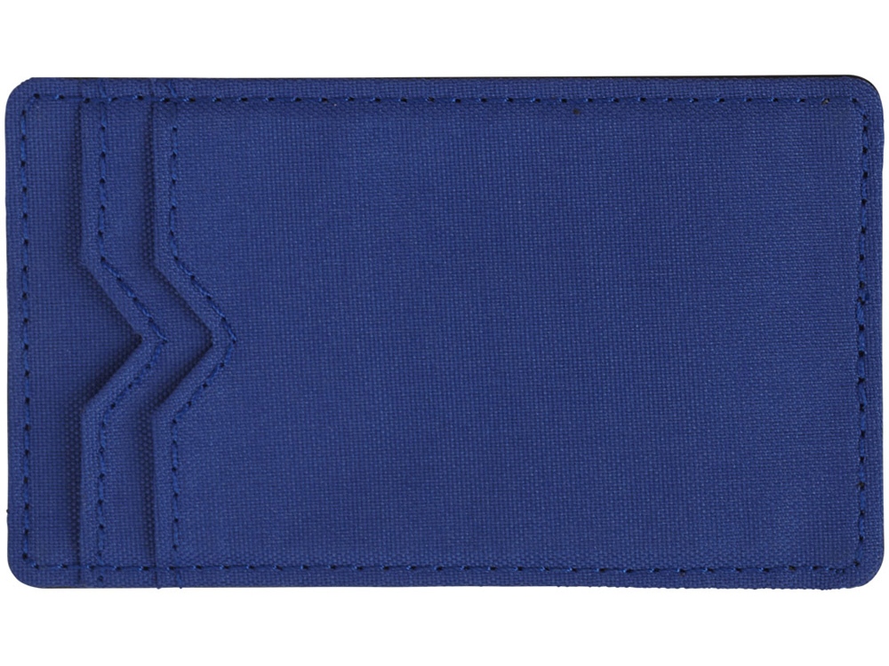 Бумажник RFID с двумя отделениями, ярко-синий