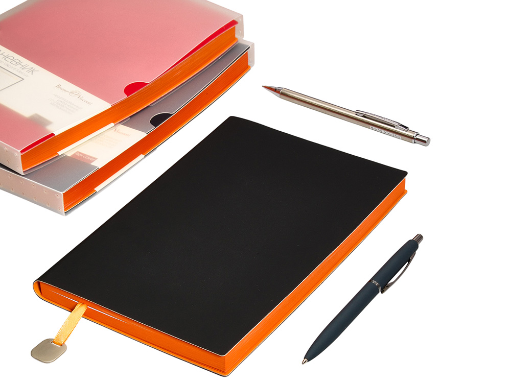 Ежедневник А5 недатированный Mercury, черный