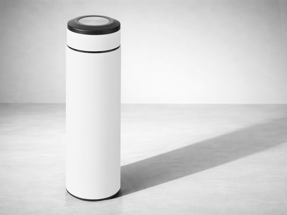 Вакуумный термос Vacuum Flask C1, soft touch, 420мл, белый