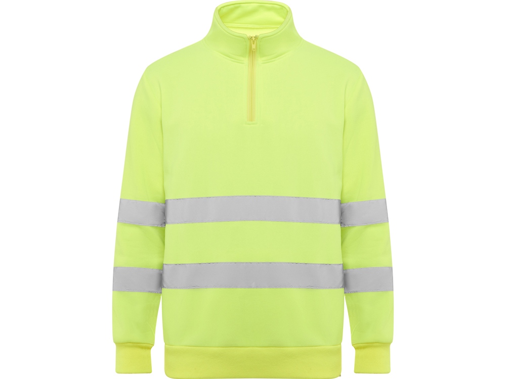 Свитшот ворот на молнии Spica, мужской с логотипом Roly | Print Logo