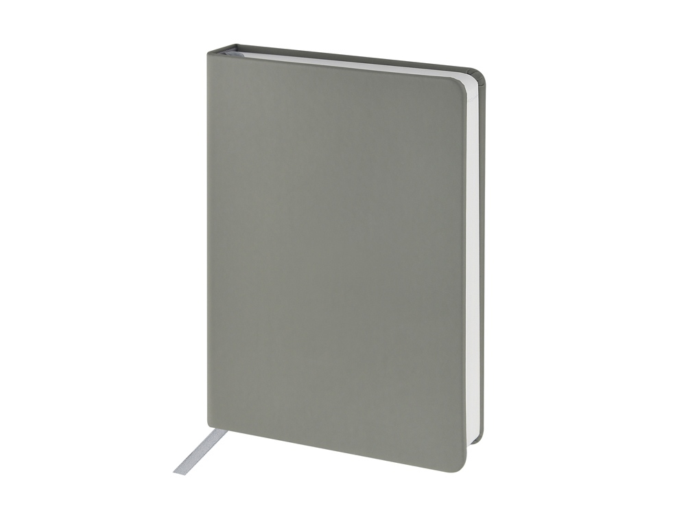 Ежедневник с каменной бумагой недатированный А5 Carrara, серый