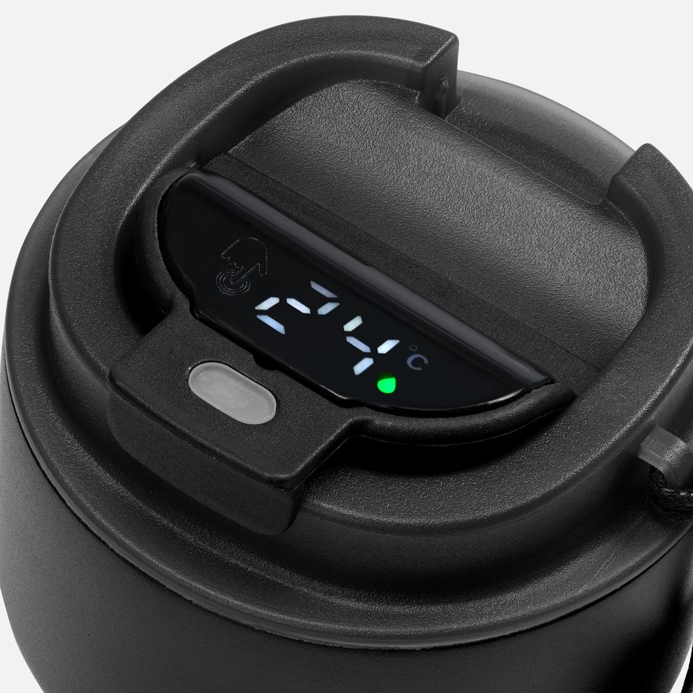 Смарт-термостакан neoMug — пример нанесения логотипа (Indivo) | Print Logo