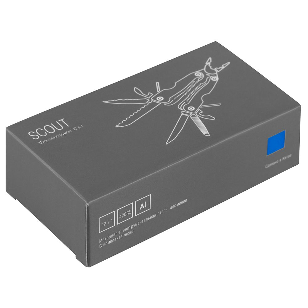 Мультитул Scout — пример нанесения логотипа () | Print Logo