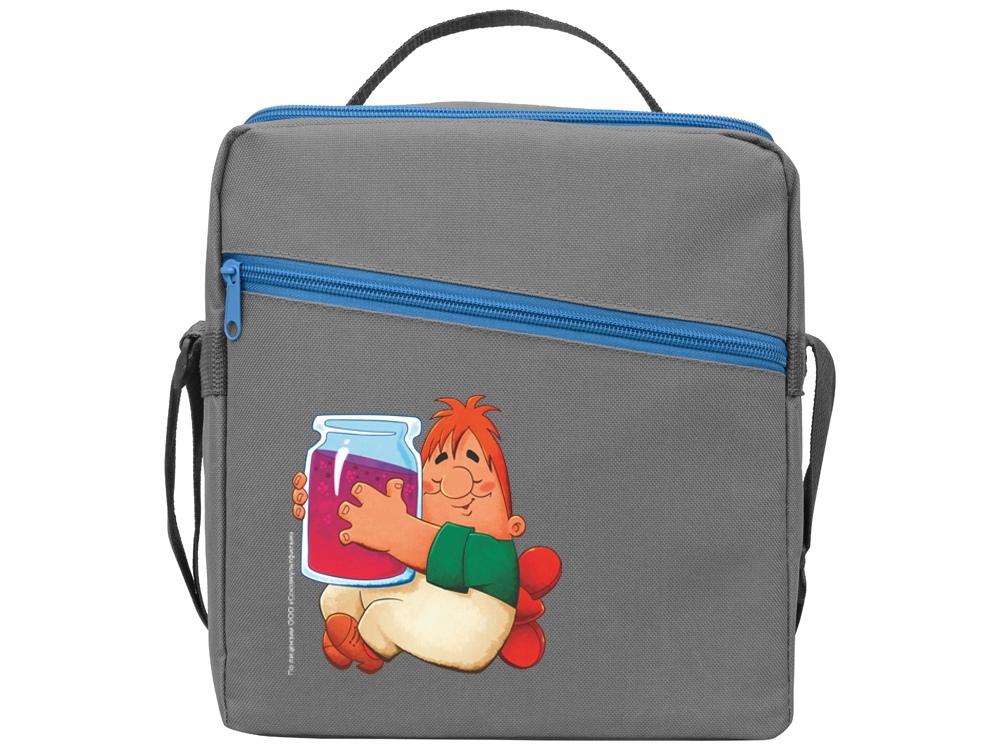 Сумка-холодильник Карлсон — пример нанесения логотипа (Союзмультфильм x Oasis) | Print Logo