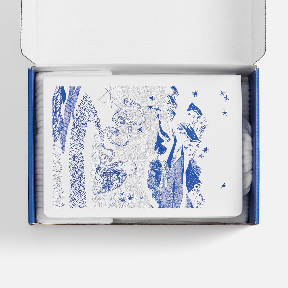 Набор «Неси тепло» — пример нанесения логотипа () | Print Logo