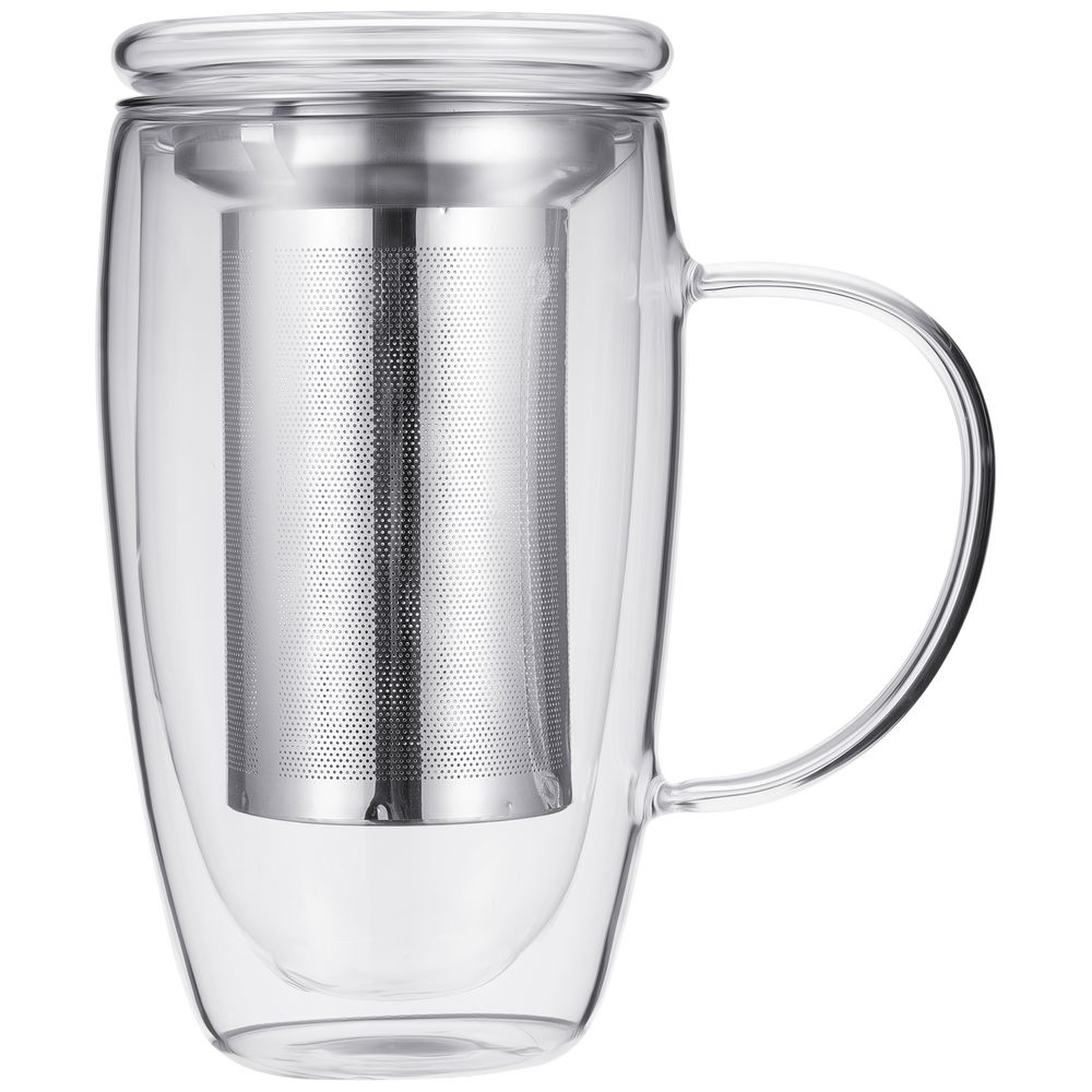 Кружка с ситом для заваривания Linea Franco с логотипом  | Print Logo