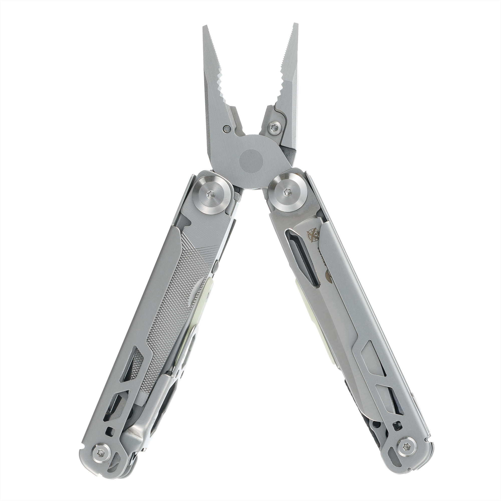 Мультитул Stinger, 110 х 22 мм, 22 функции, сталь, серебристый, в картонной коробке, в комплекте нейлоновый чехол