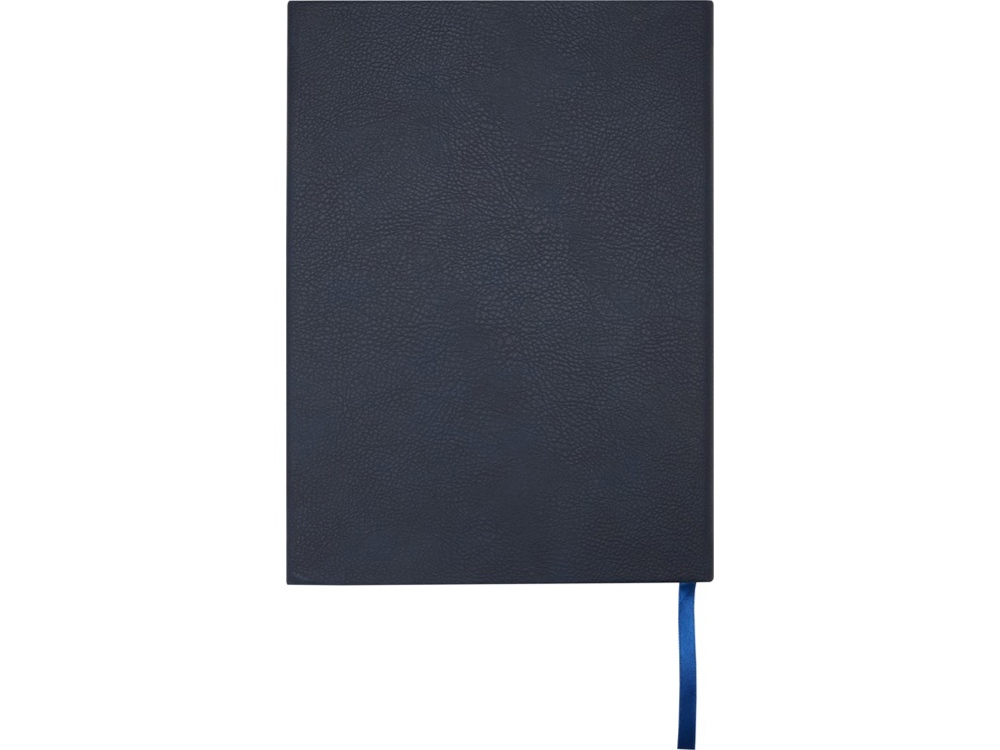 Блокнот Alejandra формата А5 с твердой обложкой из переработанной кожи - Синий