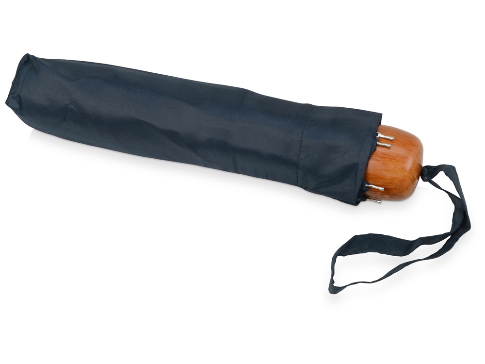 Зонт складной Oliviero, механический 21,5, синий