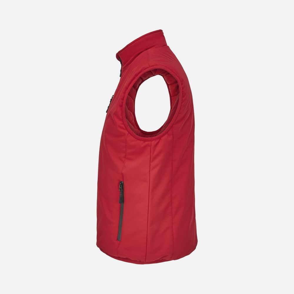 Жилет софтшелл унисекс Falcon BW, красный, размер 4XL