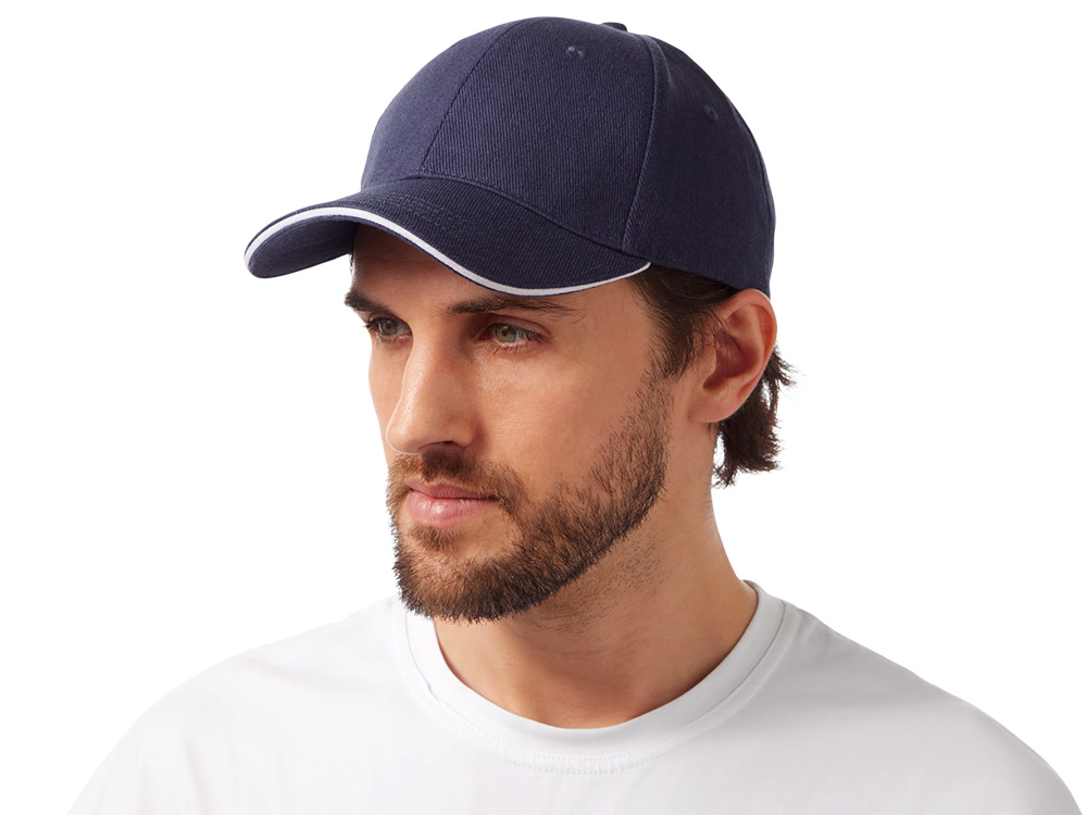 Бейсболка Cancun, темно-синий/белый