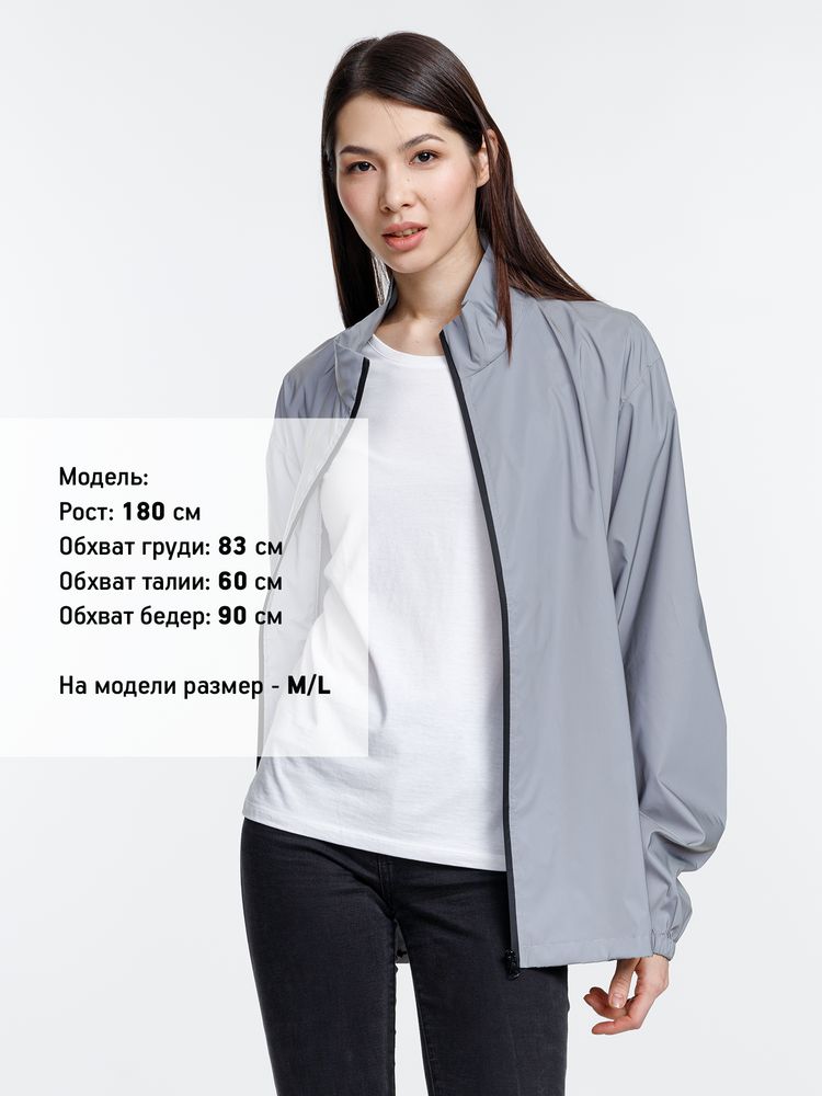 Ветровка Manifest 2.0 из светоотражающей ткани фото на сайте Print Logo.