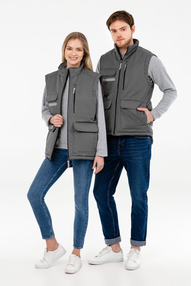 Жилет Firm Wear, серый, размер M