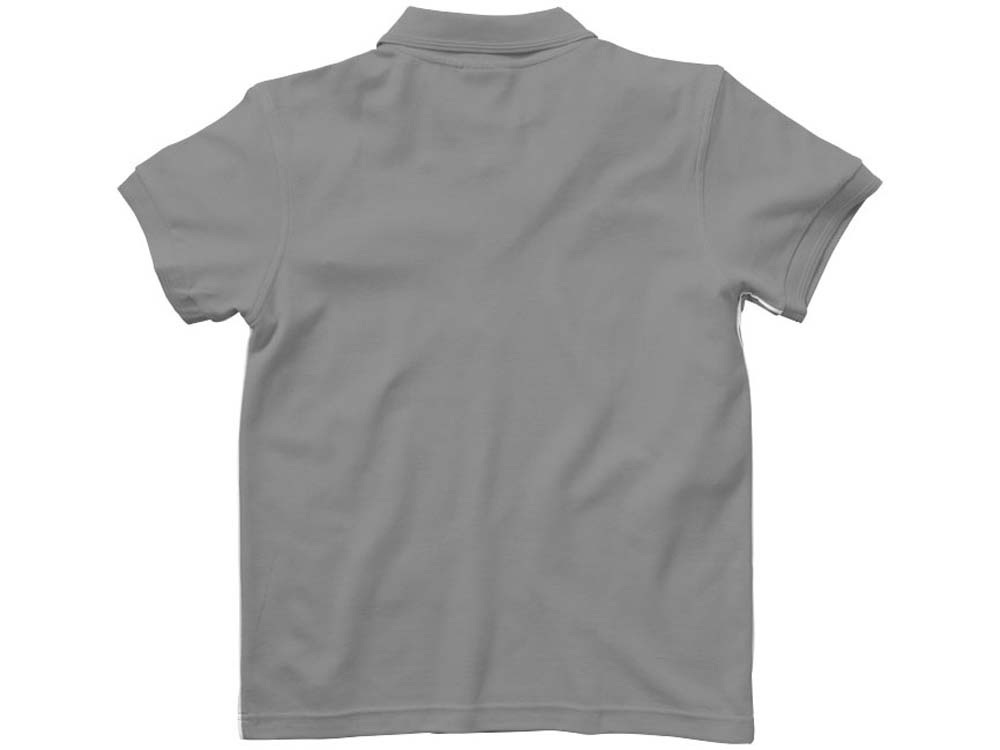 Рубашка поло Backhand мужская, серый/белый