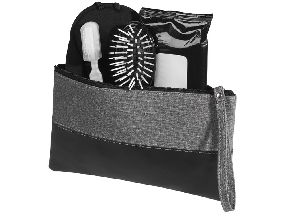 Косметичка Heathered, черный