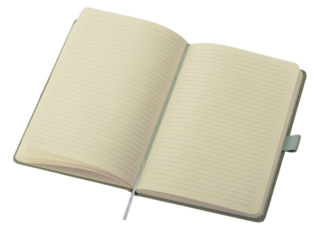 Блокнот А5 Snow Hard твердая обложка, 80 листов 70 гр/м2, зеленый