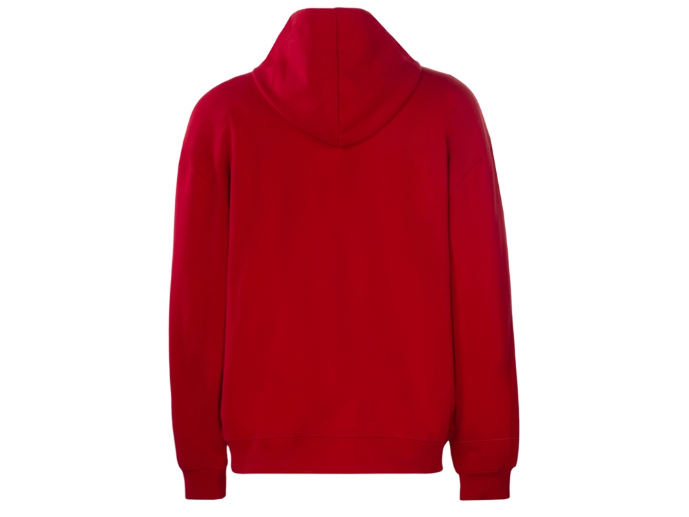 Толстовка оверсайз с капюшоном на молнии Monaco, красный