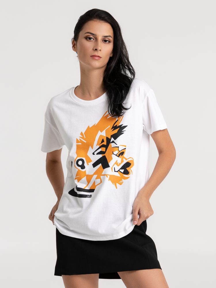 Футболка «Меламед. Ноль», белая, размер L