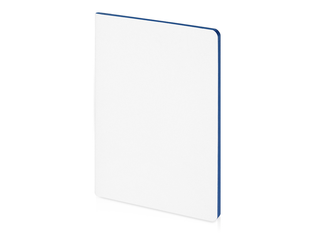 Бизнес-тетрадь А5 Pragmatic Contrast, 40 листов в клетку, белый с голубым срезом