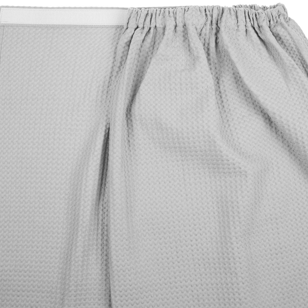 Килт вафельный женский Onsen, светло-серый фото на сайте Print Logo.