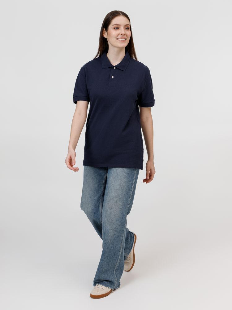 Рубашка поло унисекс Pacific, кобальт (темно-синяя), размер XXL