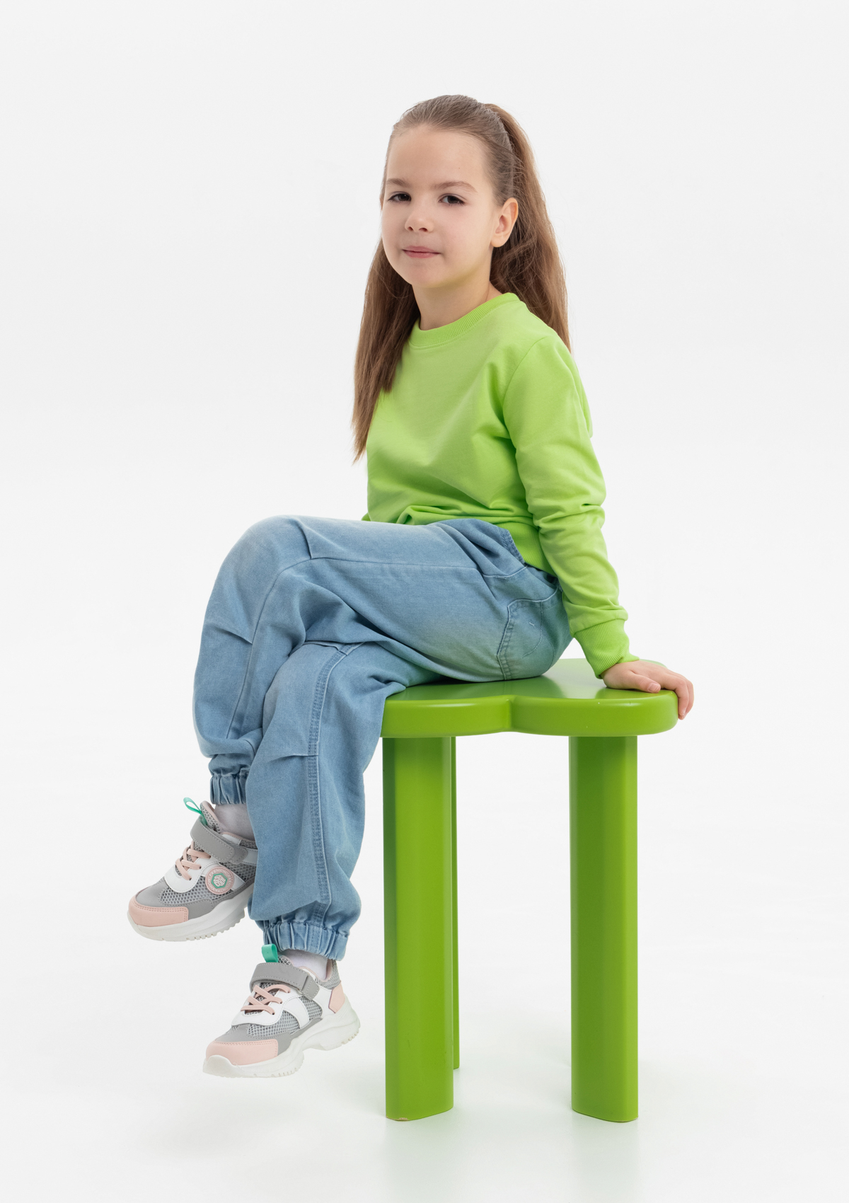 Свитшот детский STAN футер без начёса, 260, 63J, Весенний,  (25)  (14/14 лет)