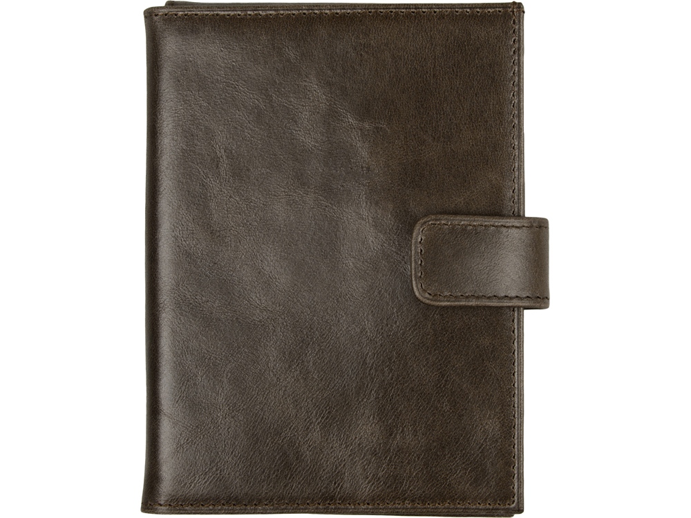 Бумажник путешественника Druid с отделением для паспорта, коричневый