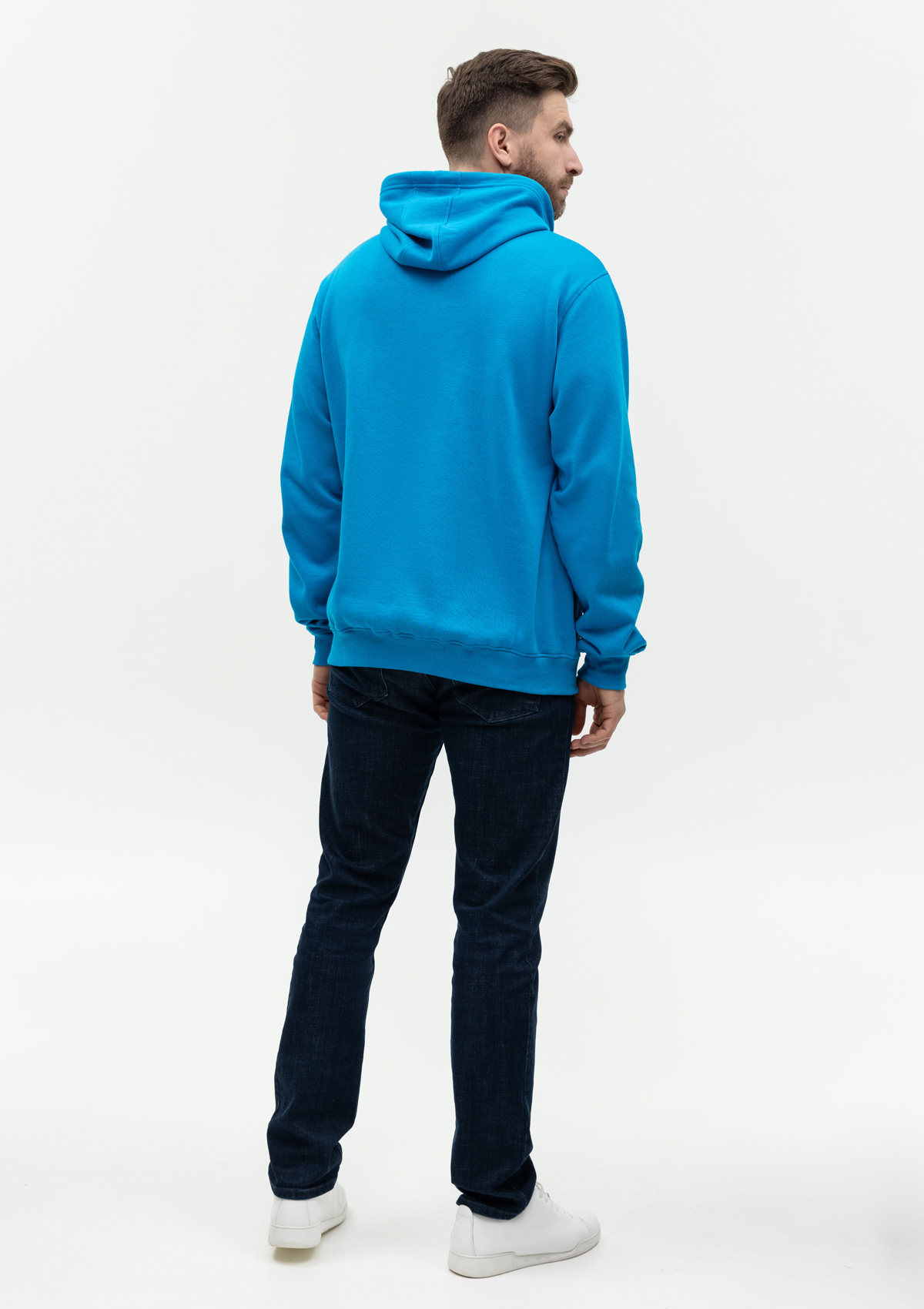 Худи унисекс STAN футер с начёсом 260, 20, Лазурный,  (40/1)  (50/L)