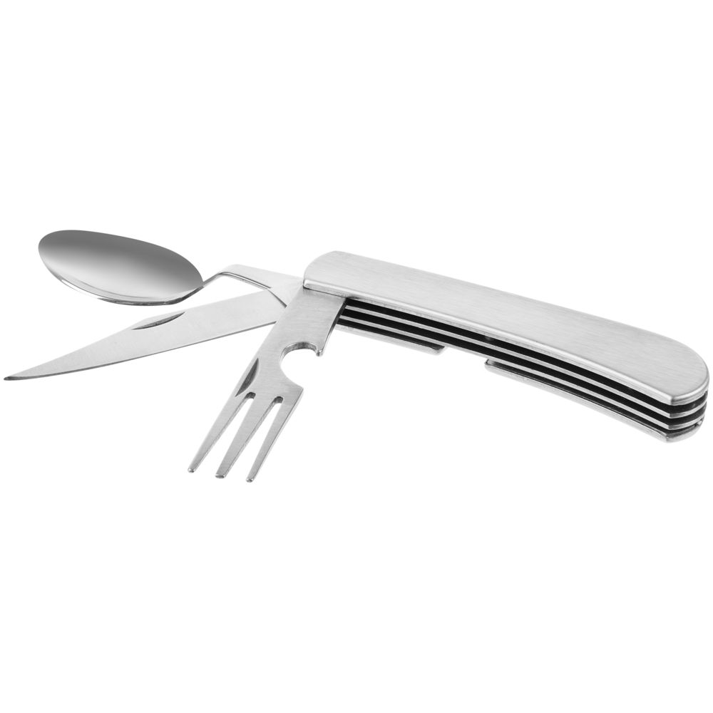 Походный складной столовый прибор Campsite Fold с логотипом  | Print Logo