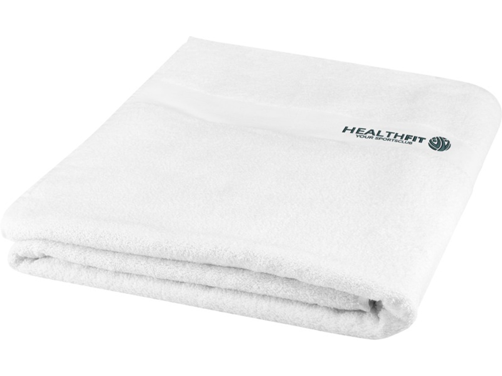 Полотенце для ванной Riley из хлопка плотностью 550 г/м2 и размером 100x180 см, белый