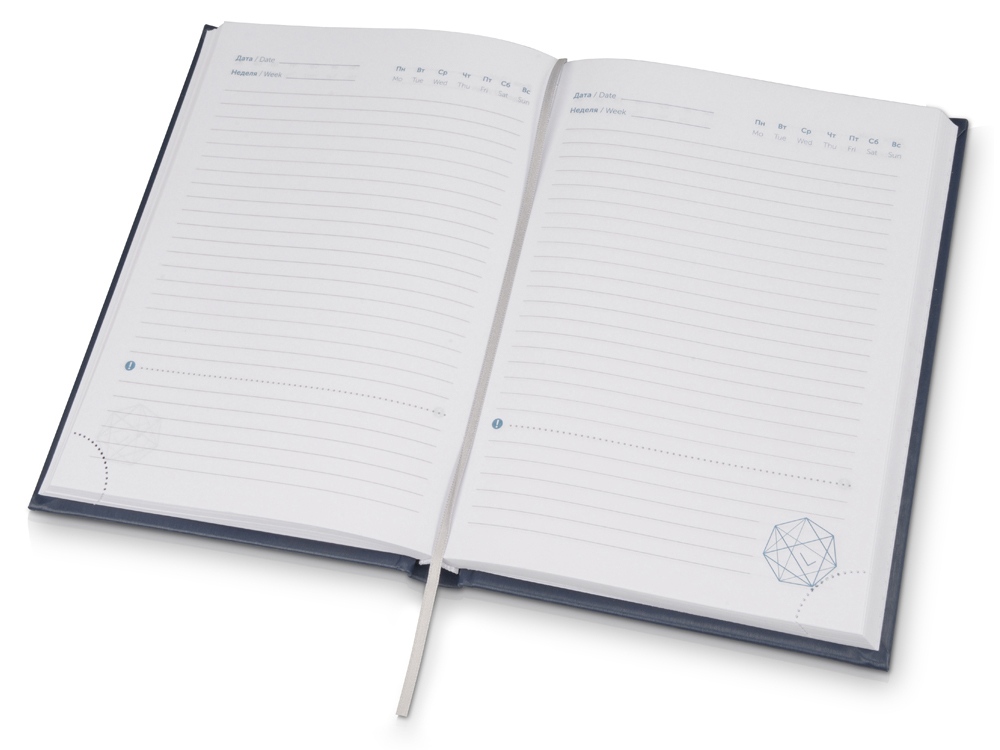 Ежедневник недатированный А5 Probe AR, темно-синий